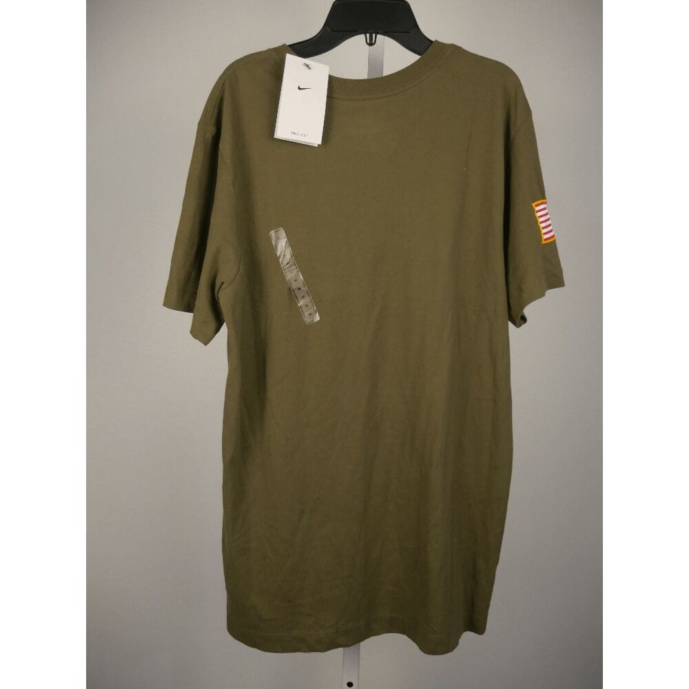Nike Men's Olive Iowa State Cyclones Military Appreciation Performance T-Shirt X - Picture 3 of 7